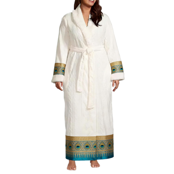 Spa-Like Coral Fleece Bathroom Towels & Women’s Bathrobes